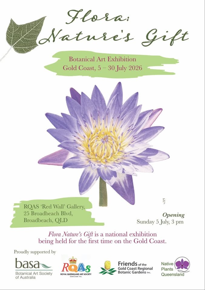 Flora Nature's Gift - National Botanical Art Exhibition July 5-30 July